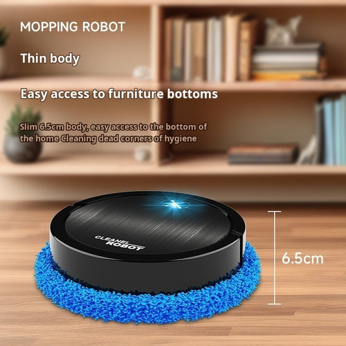 Intelligent Automatic Wet & Dry Mopping Robot "Rechargeable"