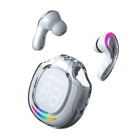 Ultrapods Max Wireless Earphones Bluetooth 5.3 Headphones Sport Gaming Headsets Noise Reduction Earbuds Bass Touch