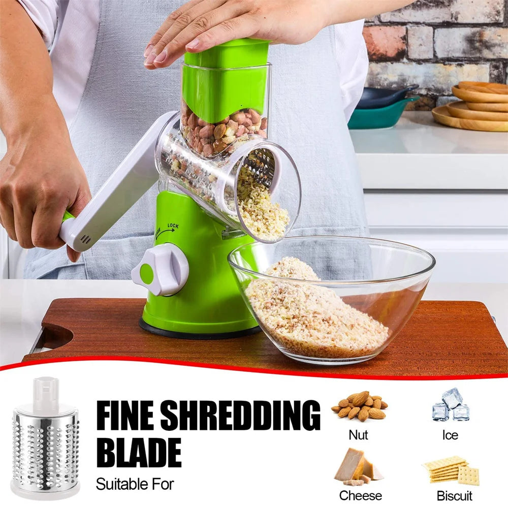 Table Top Drum Grater - قطاعه خضروات تشكيلات مختلفه