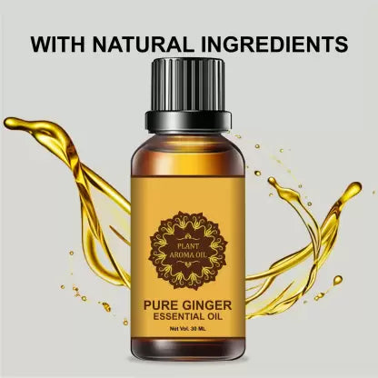 Pure ginger essential oil