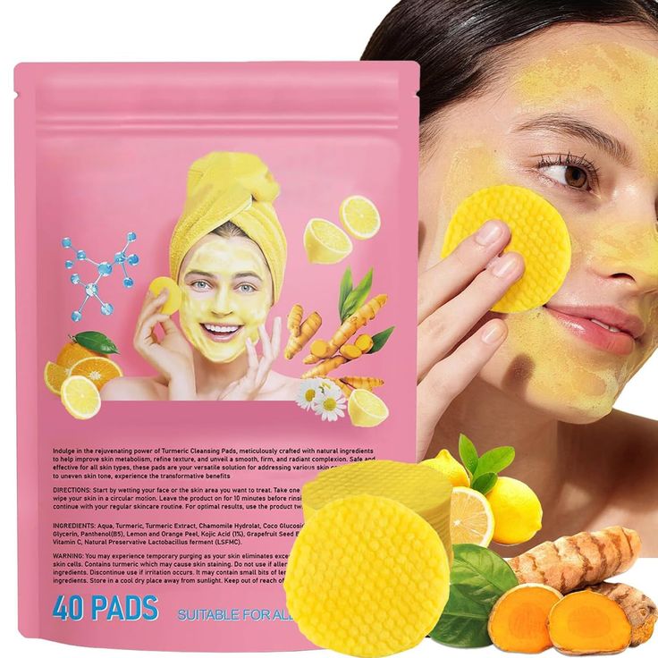 TURMERIC & KOJIC ACID (40) PADS