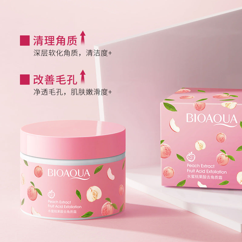 BIOAQUA Peach Extract Fruit Acid Exfoliating Face Gel 140g