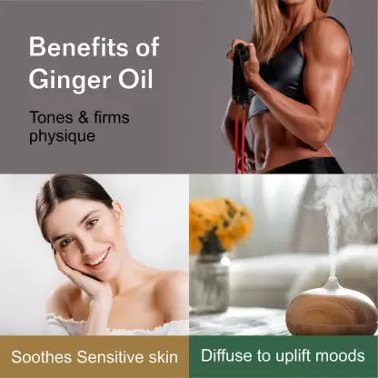 Pure ginger essential oil