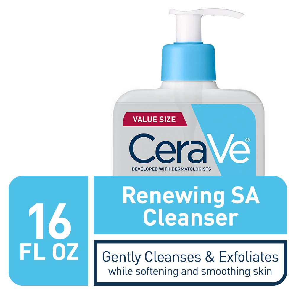 CeraVe Acne Treatment Face Wash with Salicylic Acid & Purifying Clay