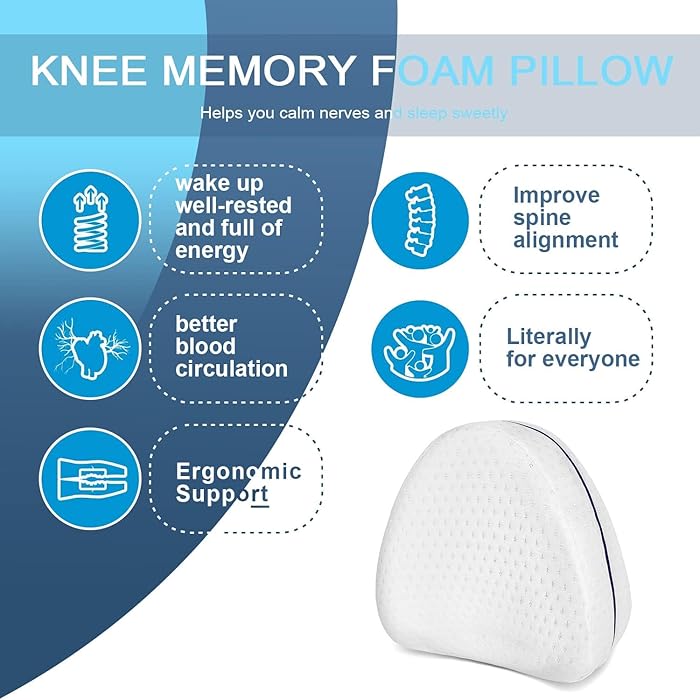 Leg & Knee Foam Support Pillow