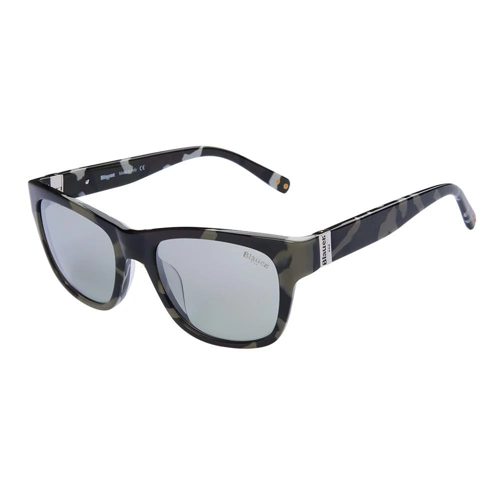 Blauer Sunglasses Gents Green Shaded Silver