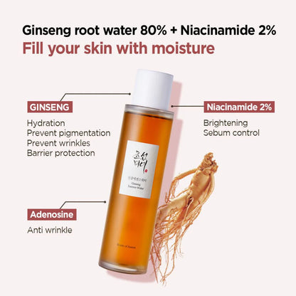 Beauty of Joseon Ginseng Essence Water Hydrating Facial Toner For All Skin Types 150ml