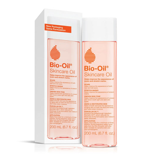 Bio-Oil Skincare Oil, 6.7 oz, Body Oil for Scars & Stretch Marks, Hydrating & Non-Greasy Formula