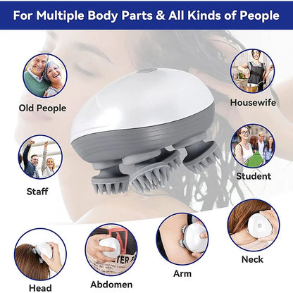 Electric Hair Scalp Massager