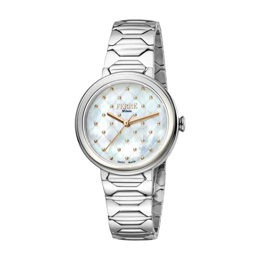 FERRE MILANO Ladies White MOP Dial BRACELET Watch 13