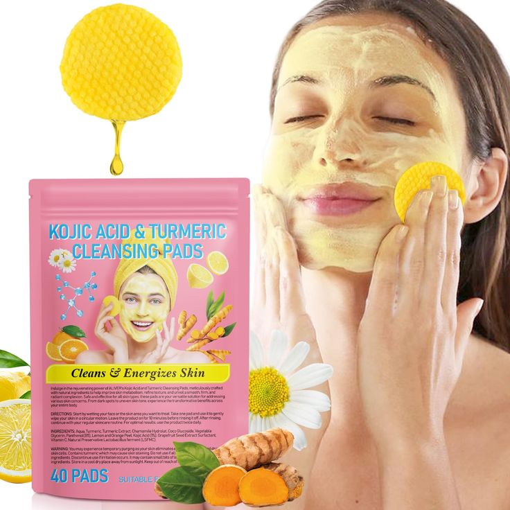 TURMERIC & KOJIC ACID (40) PADS