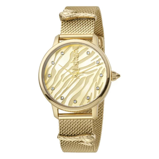 Just Cavalli Watch Ladies Champagne Dial 44