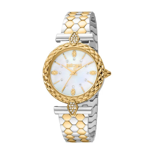 Just Cavalli Women White MOP Dial 20