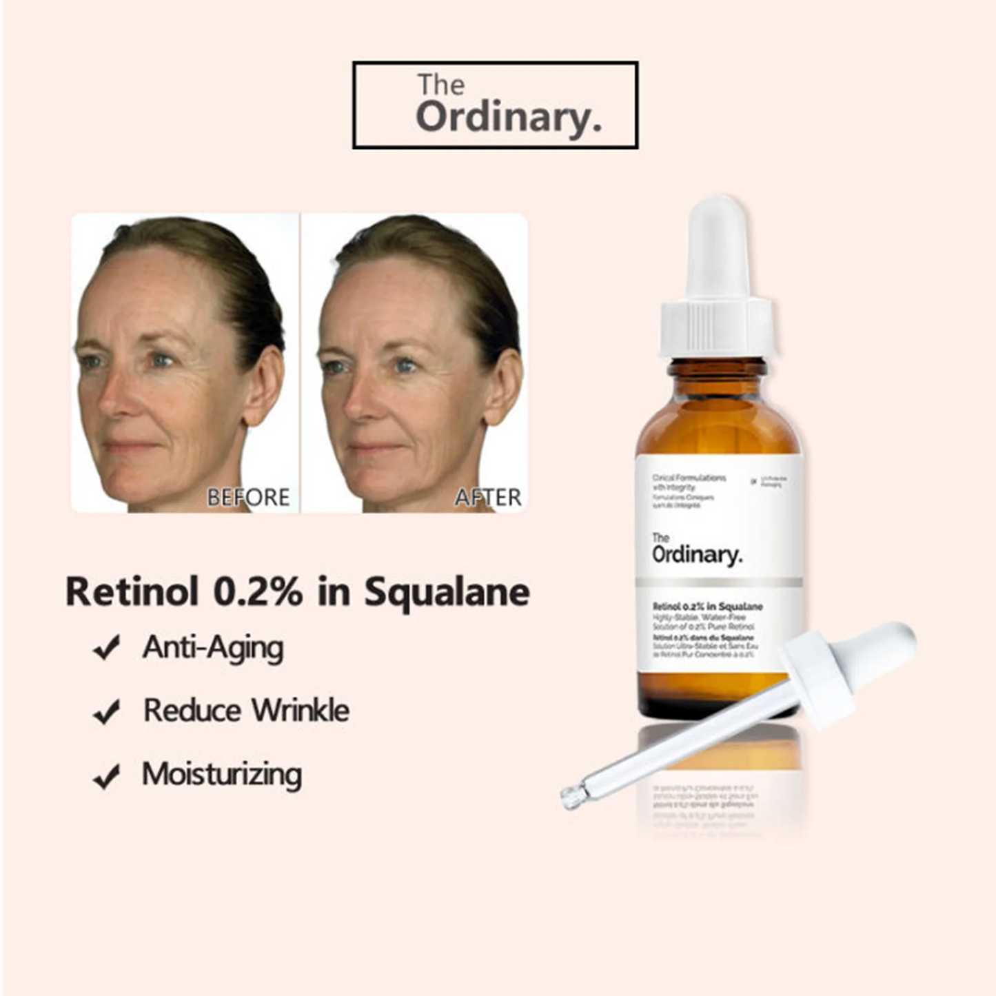 The Ordinary Retinol 0.2% in Squalane 30ml