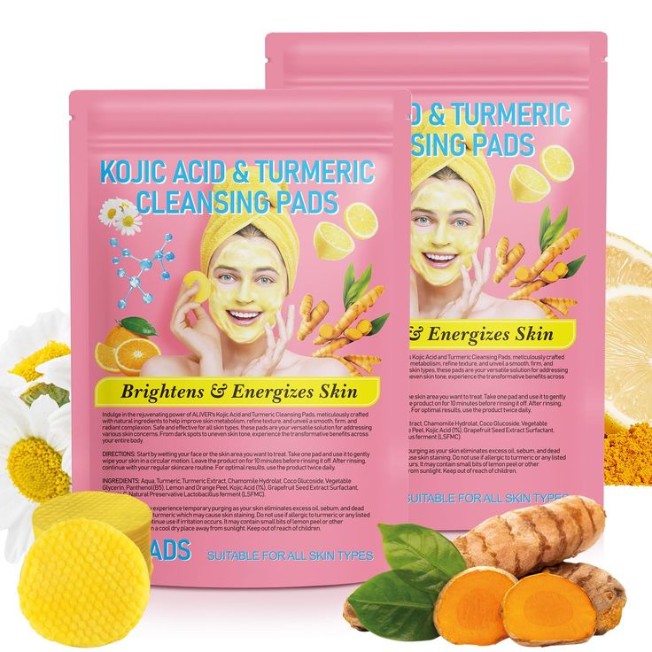 TURMERIC & KOJIC ACID (40) PADS