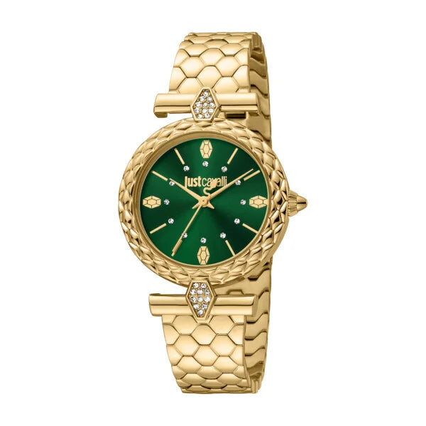 Just Cavalli Women Dark Green Dial 21