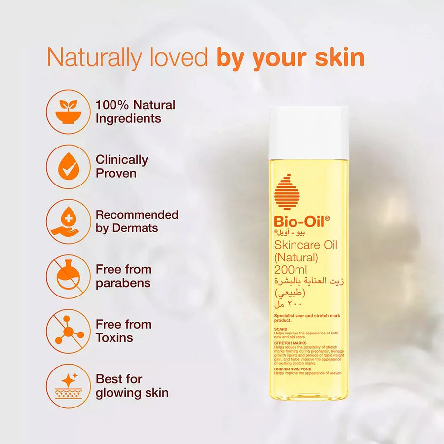 Bio-Oil Skincare Oil, 6.7 oz, Body Oil for Scars & Stretch Marks, Hydrating & Non-Greasy Formula