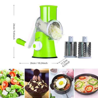 Table Top Drum Grater - قطاعه خضروات تشكيلات مختلفه