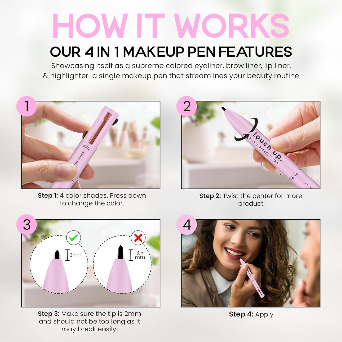 4-in-1 Makeup Pen